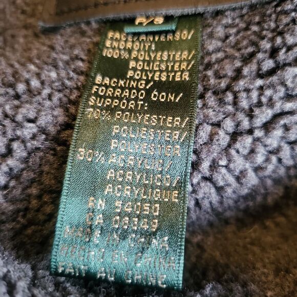 Ralph Lauren micro fleece sueded jacket - Picture 7 of 7